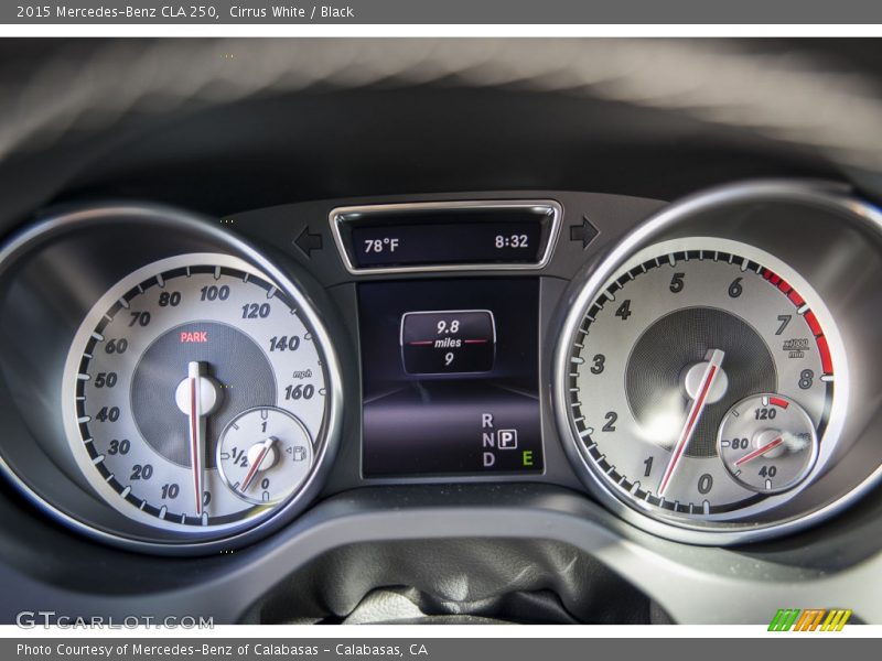 Cirrus White / Black 2015 Mercedes-Benz CLA 250