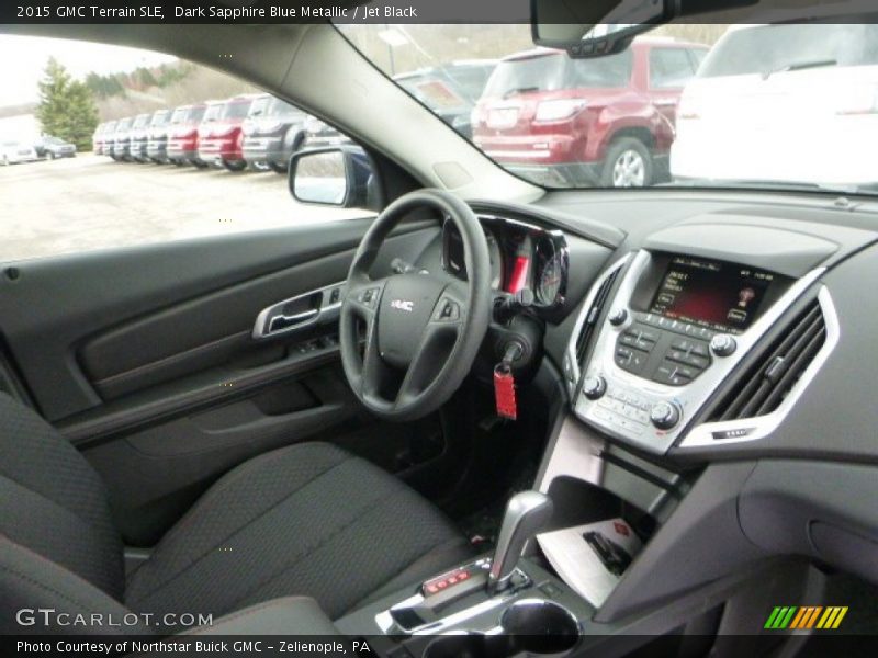 Dark Sapphire Blue Metallic / Jet Black 2015 GMC Terrain SLE