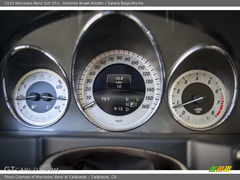  2015 GLK 350 350 Gauges