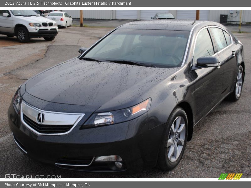 Graphite Luster Metallic / Parchment 2012 Acura TL 3.5 Technology