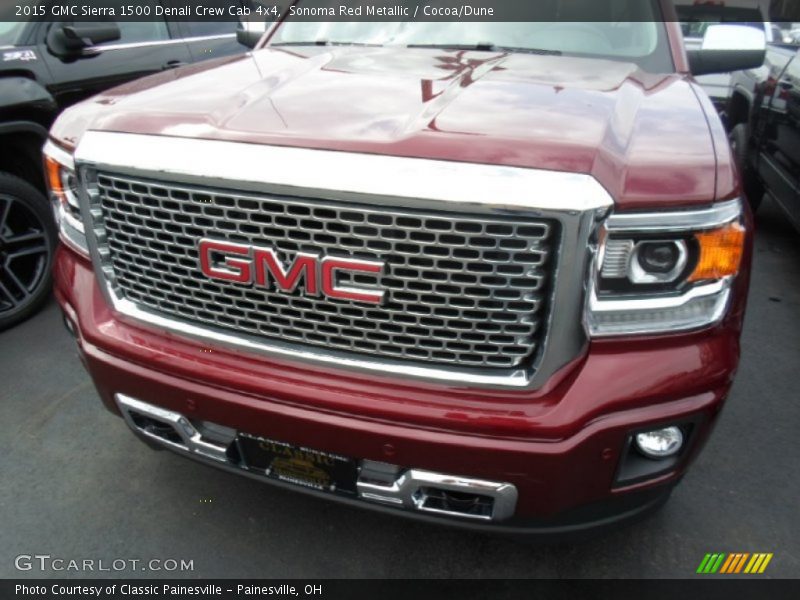 Sonoma Red Metallic / Cocoa/Dune 2015 GMC Sierra 1500 Denali Crew Cab 4x4