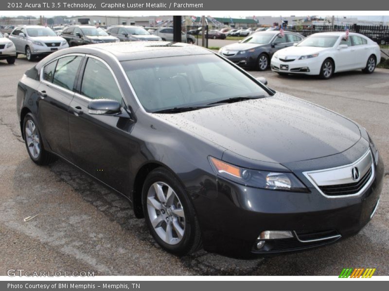 Graphite Luster Metallic / Parchment 2012 Acura TL 3.5 Technology