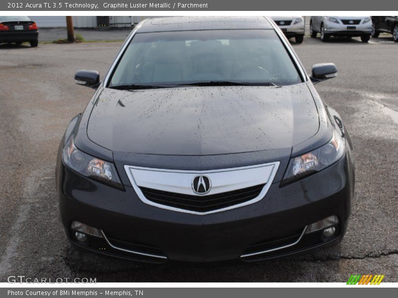 Graphite Luster Metallic / Parchment 2012 Acura TL 3.5 Technology