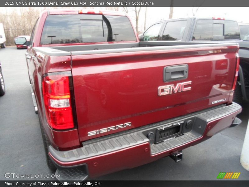 Sonoma Red Metallic / Cocoa/Dune 2015 GMC Sierra 1500 Denali Crew Cab 4x4