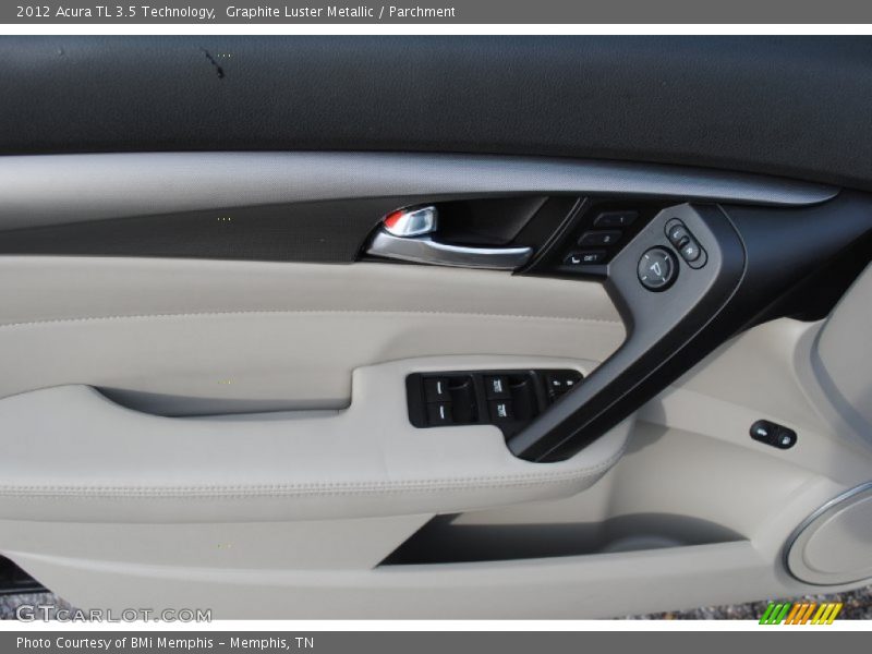 Graphite Luster Metallic / Parchment 2012 Acura TL 3.5 Technology