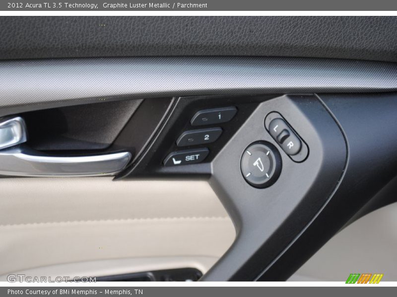 Graphite Luster Metallic / Parchment 2012 Acura TL 3.5 Technology