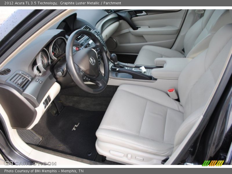 Graphite Luster Metallic / Parchment 2012 Acura TL 3.5 Technology