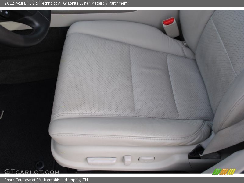 Graphite Luster Metallic / Parchment 2012 Acura TL 3.5 Technology