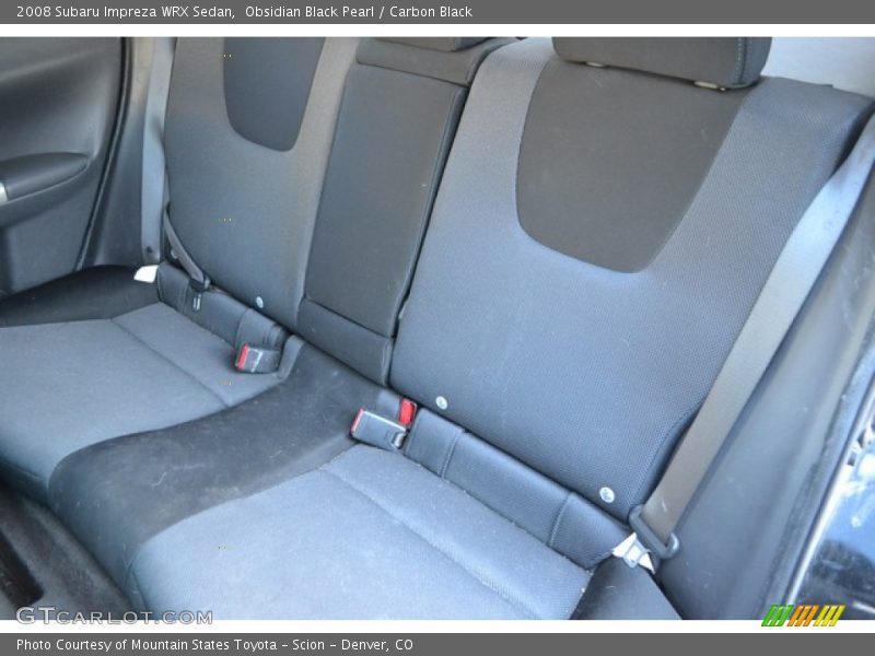 Obsidian Black Pearl / Carbon Black 2008 Subaru Impreza WRX Sedan