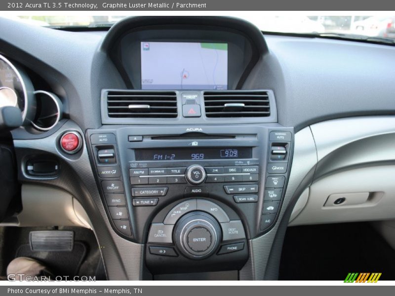 Graphite Luster Metallic / Parchment 2012 Acura TL 3.5 Technology
