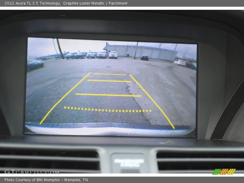 Graphite Luster Metallic / Parchment 2012 Acura TL 3.5 Technology