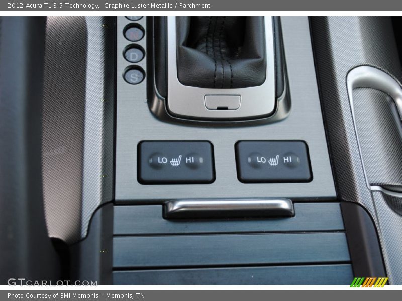 Graphite Luster Metallic / Parchment 2012 Acura TL 3.5 Technology