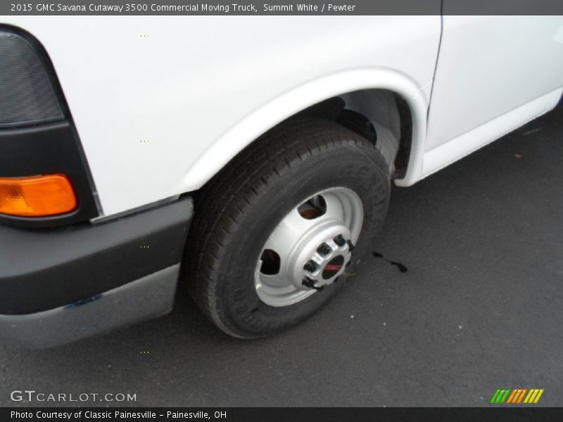 Summit White / Pewter 2015 GMC Savana Cutaway 3500 Commercial Moving Truck