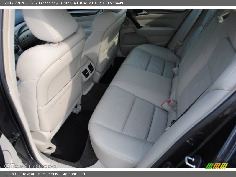 Graphite Luster Metallic / Parchment 2012 Acura TL 3.5 Technology