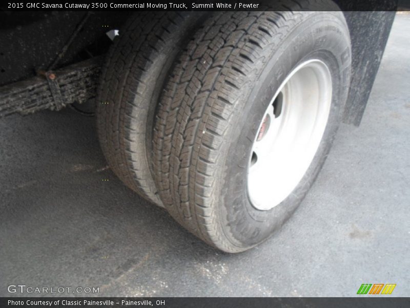 Summit White / Pewter 2015 GMC Savana Cutaway 3500 Commercial Moving Truck