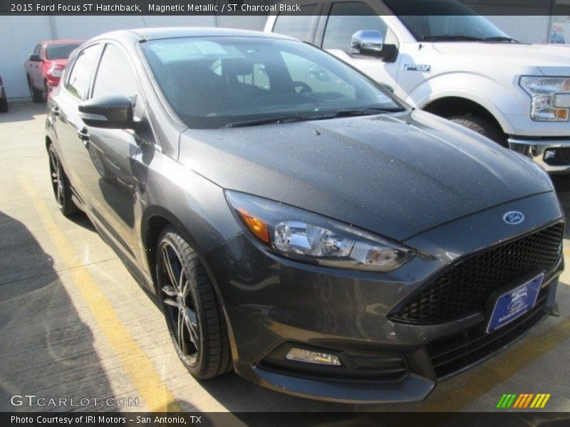 Magnetic Metallic / ST Charcoal Black 2015 Ford Focus ST Hatchback