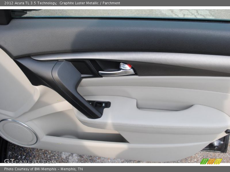 Graphite Luster Metallic / Parchment 2012 Acura TL 3.5 Technology