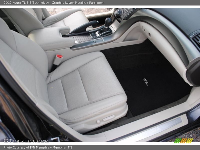 Graphite Luster Metallic / Parchment 2012 Acura TL 3.5 Technology