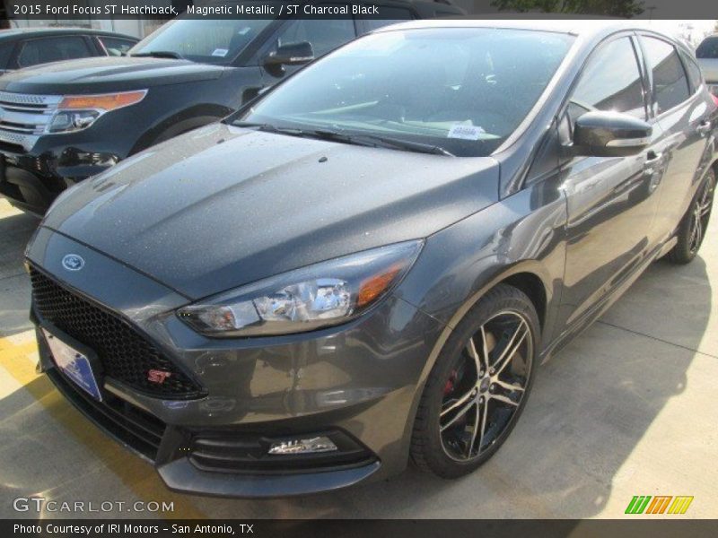 Magnetic Metallic / ST Charcoal Black 2015 Ford Focus ST Hatchback