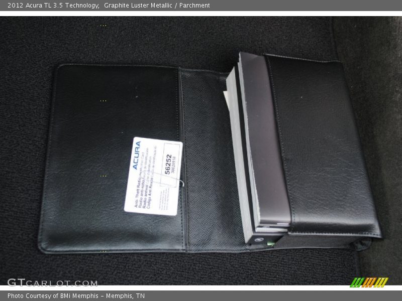 Graphite Luster Metallic / Parchment 2012 Acura TL 3.5 Technology