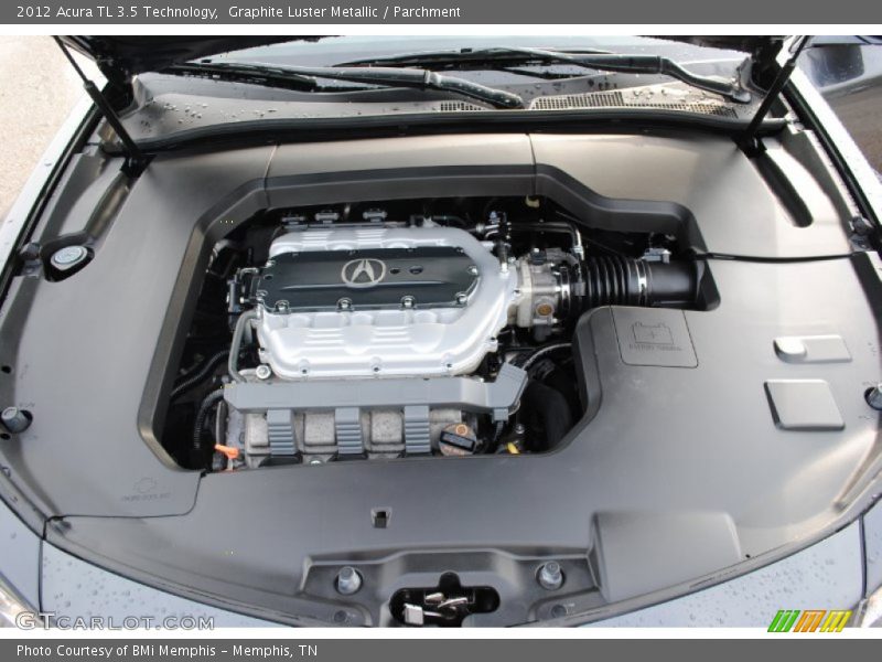 Graphite Luster Metallic / Parchment 2012 Acura TL 3.5 Technology
