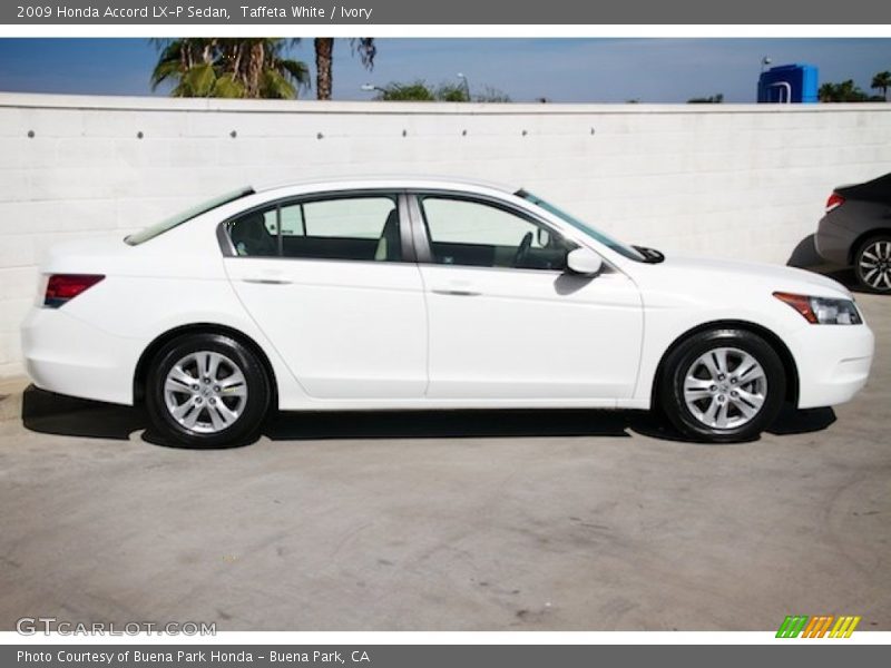 Taffeta White / Ivory 2009 Honda Accord LX-P Sedan
