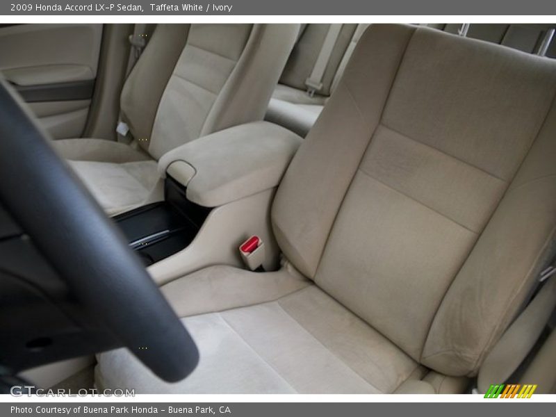 Taffeta White / Ivory 2009 Honda Accord LX-P Sedan