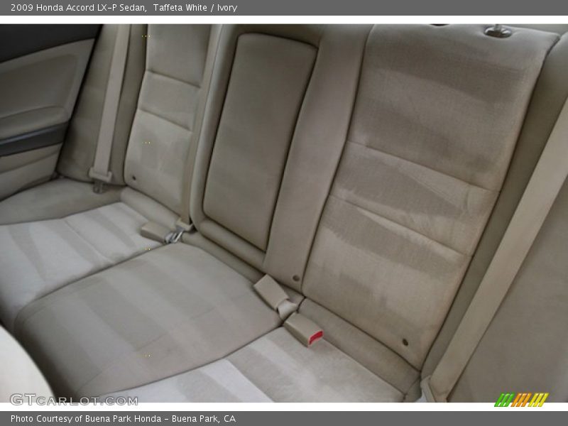 Taffeta White / Ivory 2009 Honda Accord LX-P Sedan