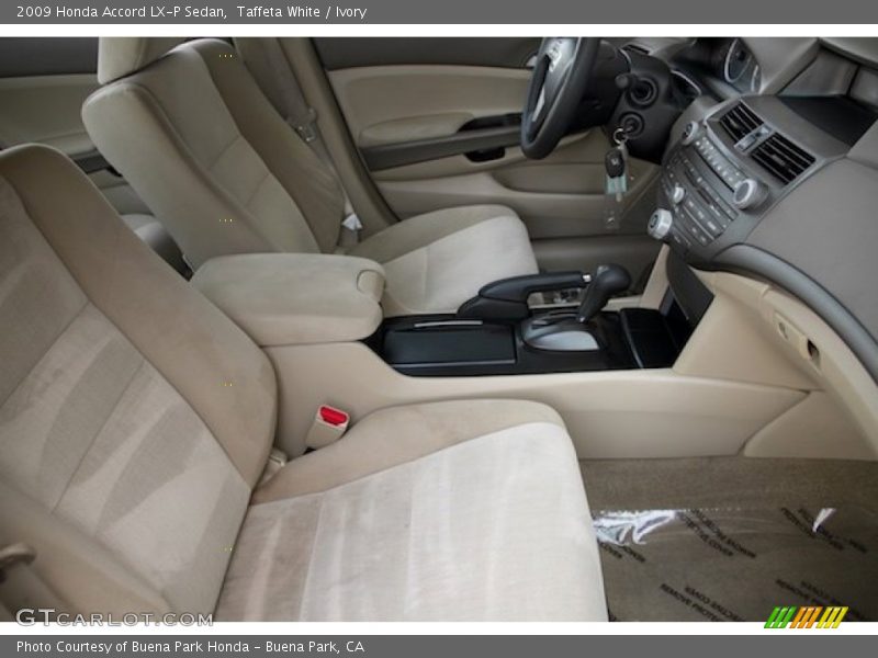 Taffeta White / Ivory 2009 Honda Accord LX-P Sedan