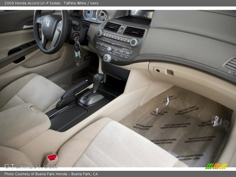 Taffeta White / Ivory 2009 Honda Accord LX-P Sedan