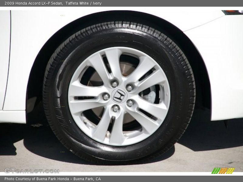 Taffeta White / Ivory 2009 Honda Accord LX-P Sedan