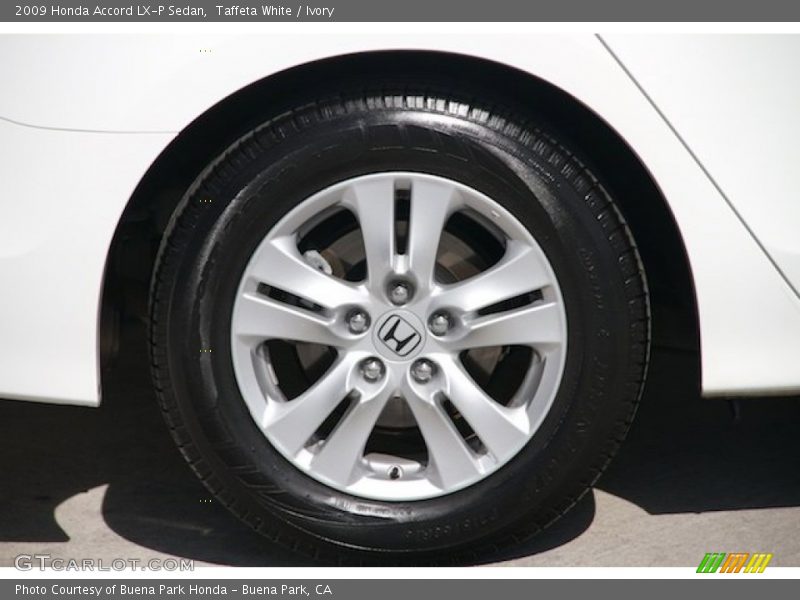 Taffeta White / Ivory 2009 Honda Accord LX-P Sedan