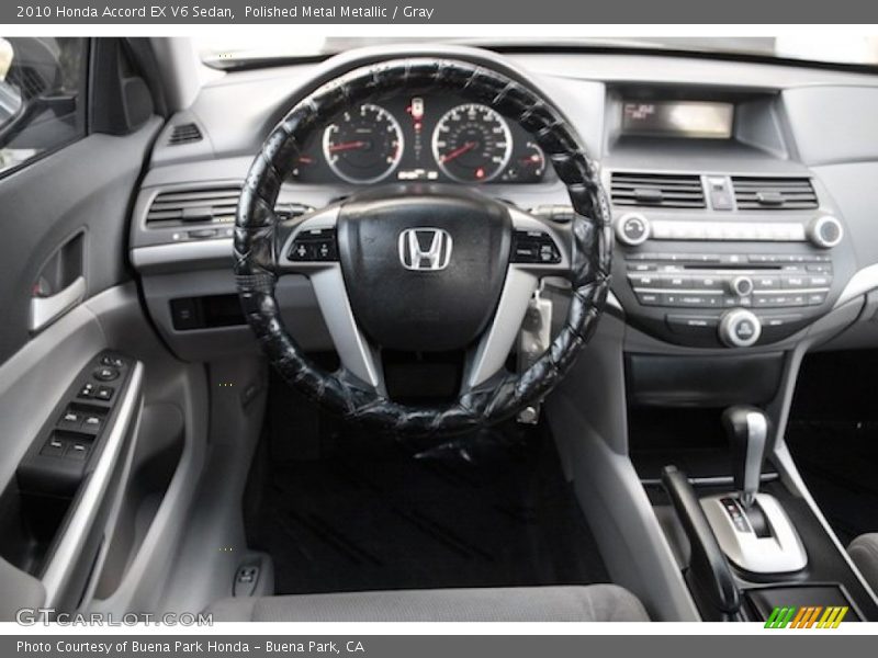 Polished Metal Metallic / Gray 2010 Honda Accord EX V6 Sedan