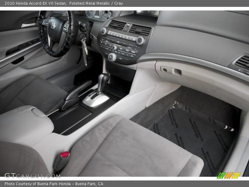  2010 Accord EX V6 Sedan Gray Interior