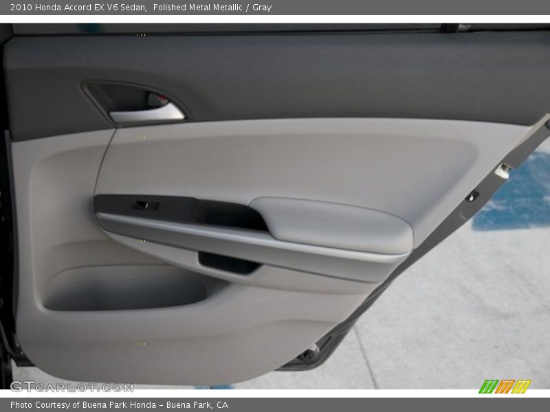 Polished Metal Metallic / Gray 2010 Honda Accord EX V6 Sedan