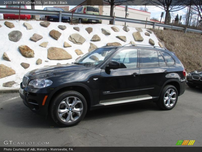 Jet Black / Black 2013 BMW X5 xDrive 50i