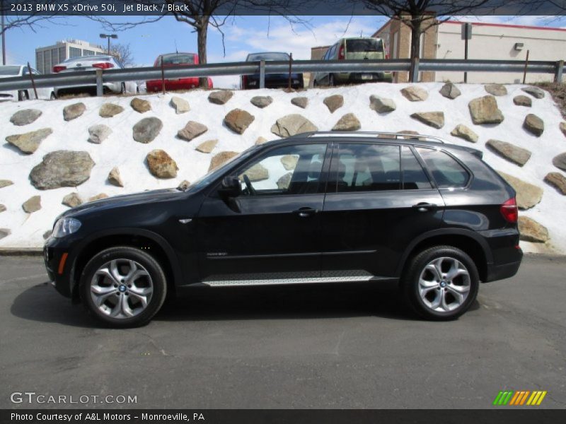 Jet Black / Black 2013 BMW X5 xDrive 50i
