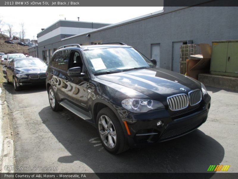 Jet Black / Black 2013 BMW X5 xDrive 50i