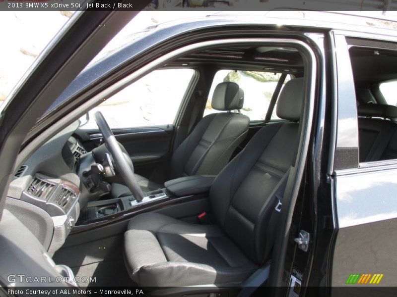 Jet Black / Black 2013 BMW X5 xDrive 50i
