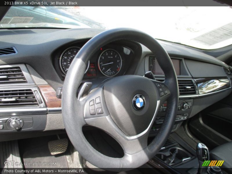 Jet Black / Black 2013 BMW X5 xDrive 50i