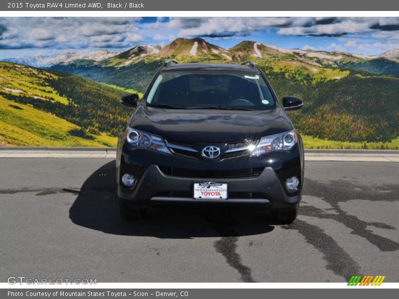 Black / Black 2015 Toyota RAV4 Limited AWD