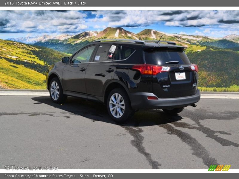 Black / Black 2015 Toyota RAV4 Limited AWD