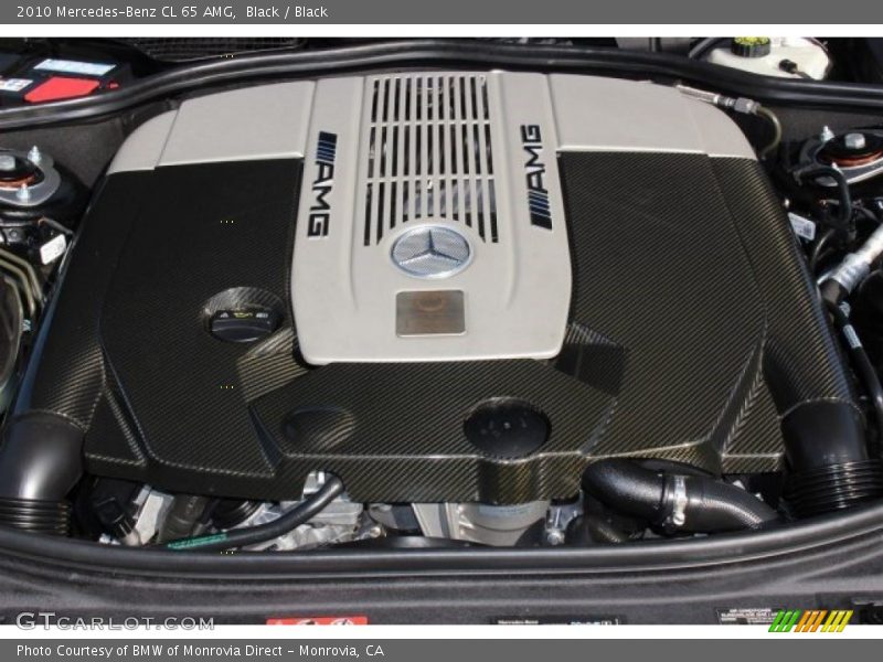  2010 CL 65 AMG Engine - 6.0 Liter AMG Twin-Turbo SOHC 36-Valve V12