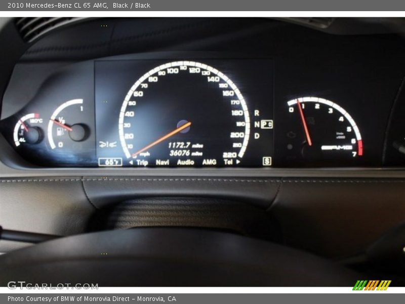  2010 CL 65 AMG 65 AMG Gauges