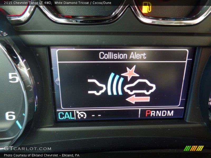 White Diamond Tricoat / Cocoa/Dune 2015 Chevrolet Tahoe LT 4WD