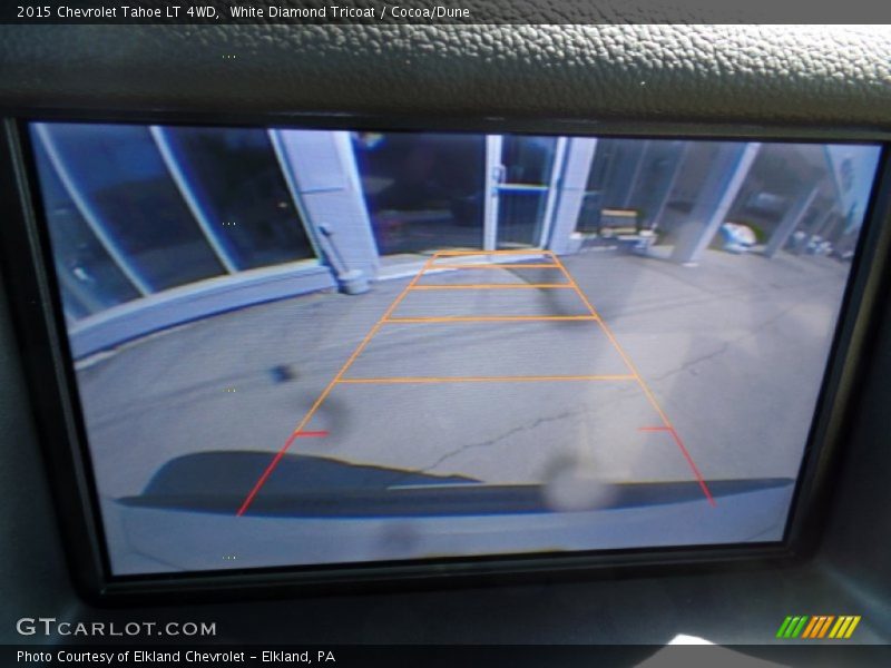 White Diamond Tricoat / Cocoa/Dune 2015 Chevrolet Tahoe LT 4WD