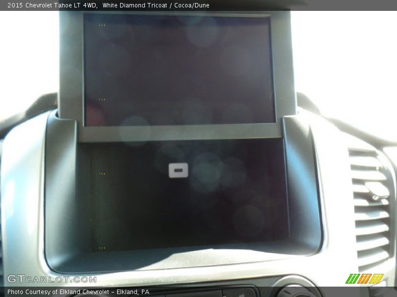 White Diamond Tricoat / Cocoa/Dune 2015 Chevrolet Tahoe LT 4WD
