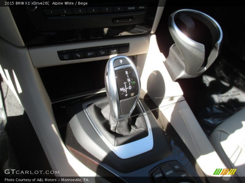 Alpine White / Beige 2015 BMW X1 xDrive28i