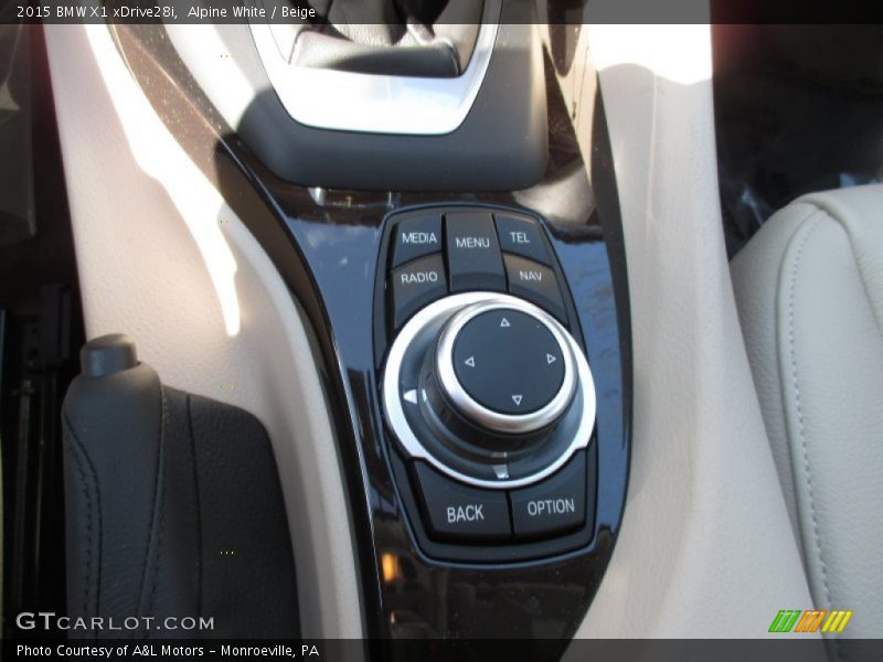 Alpine White / Beige 2015 BMW X1 xDrive28i