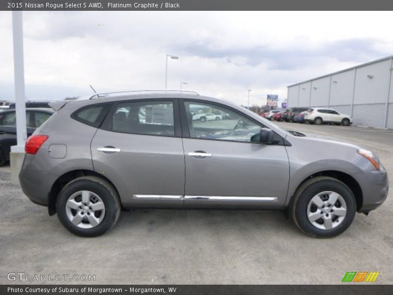 Platinum Graphite / Black 2015 Nissan Rogue Select S AWD